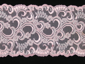 7.5 Inch Flat Double Edge Galloon Lace,  Blossom (25 Yards) MADE IN USA