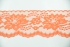 3 Inch Flat Lace, Orange (25 yards) MADE IN USA