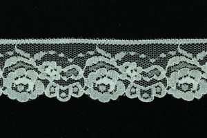 1.875 Inch Flat Lace, Natural (332 YARDS - FULL SPOOL) MADE IN USA