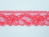 2 inch Flat Lace, Poppy Red (50 yards) 9665 Poppy Red 50, MADE IN CHINA