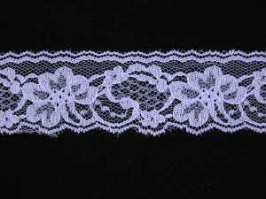2 Inch Flat Lace, Lavender (520 YARD FULL SPOOL) 9665 Lavender 520, MADE IN CHINA