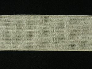 2.5 Inch Wired Mocha Burlap Ribbon, Sandy Brown (100 Feet) SALE ITEM