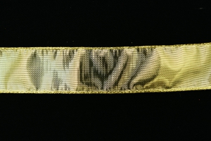 1.5 Inch Wired Gold Metallic Christmas Ribbon (50 Yards) SALE ITEM