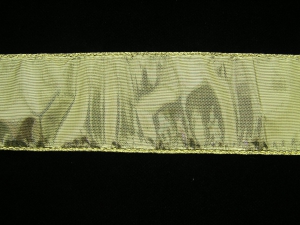 2.5 Inch Wired Gold Metallic Christmas Ribbon (50 Yards) SALE ITEM