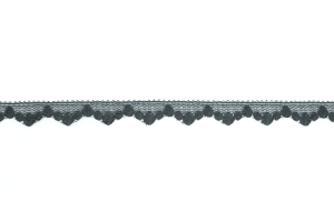 .5 Inch Flat Lace, Black (100 yards) MADE IN USA