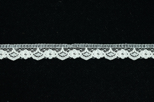 .5 Inch Flat Lace, Ivory (100 yards) MADE IN USA