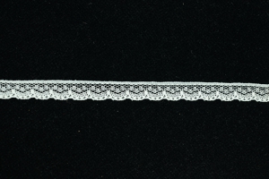 .5 Inch Flat Lace, Ivory (100 yards) MADE IN USA
