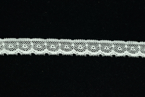 .5 Inch Flat Lace, Ivory (100 yards) MADE IN USA