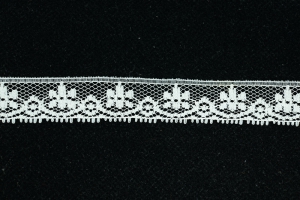 .75 Inch Flat Lace, Ivory (100 yards) MADE IN USA