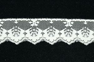 1.5 Inch Flat Lace, Natural (50 yards) MADE IN USA