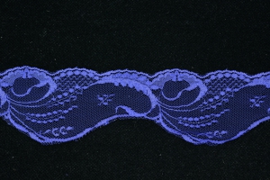 2 Inch Flat Lace, Purple (50 yards) MADE IN USA