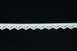 .5 inch Flat Lace, White (100 Yards) MADE IN USA