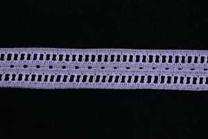 1 Inch Flat Lace, Lilac (81 yards) MADE IN USA