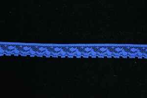 .5 Inch Flat Lace, Sapphire Blue (115 yards) MADE IN USA
