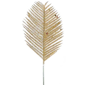 Gold Glitter Cycas Leaf (lot of 12) SALE ITEM