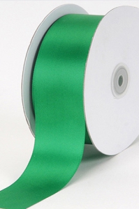 Single Faced Satin Ribbon , Emerald, 1-1/2 Inch x 25 Yards (1 Spool) SALE ITEM