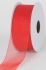 Organza Ribbon , Red, 3/8 Inch x 25 Yards (1 Spool) SALE ITEM