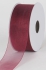 Organza Ribbon , Wine, 1.5 Inch x 25 Yards (1 Spool) SALE ITEM