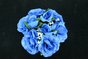 Royal Blue Candle Ring For Pillar Candle (Lot of 1) SALE ITEM
