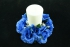 Royal Blue Candle Ring For Pillar Candle (Lot of 1) SALE ITEM