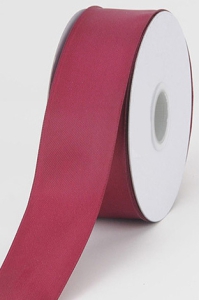 Single Faced Satin Ribbon , Wine, 1/4 Inch x 25 Yards (1 Spool) SALE ITEM