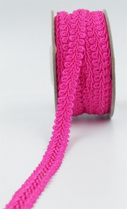 GIMP BRAID TRIM, Hot Pink, 5/8 Inch x 10 Yards (1 Spool) SALE ITEM