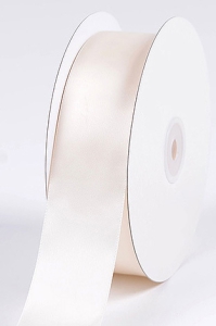 Single Faced Satin Ribbon , Antique White, 1/4 Inch x 25 Yards (1 Spool) SALE ITEM