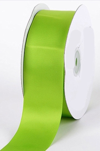 Double Faced Satin Ribbon , Apple Green, 1/8 Inch x 50 Yards (1 Spool) SALE ITEM
