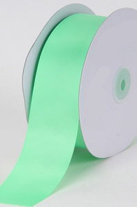Single Faced Satin Ribbon , Mint, 1/4 Inch x 25 Yards (1 Spool) SALE ITEM