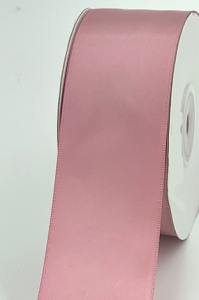 Single Faced Satin Ribbon , Rosy Mauve, 1-1/2 Inch x 25 Yards (1 Spool) SALE ITEM