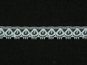 .5 inch Flat Lace, White (100 yards) 1247 White MADE IN USA