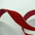 1.5 Inch Scarlet Wired Christmas Ribbon w/ Gold Edges - Scarlet Velvet, 1.5 inch x 50 Yards (Lot of 1 Spool) SALE ITEM