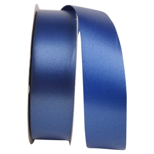 Navy Blue, Embossed, Polypropylene, Florentine Ribbon 1 ⅜ Inch x 100 yds., (1 Spool) SALE ITEM