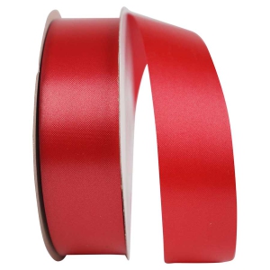 Red, Embossed, Polypropylene, Florentine Ribbon 1 ⅜ Inch x 100 yds., (1 Spool) SALE ITEM