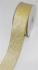 .875 Inch Gold Metallic Corsage Ribbon, 7/8 Inch x 25 Yards (1 Spool) SALE ITEM
