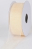 Organza Ribbon , Ivory, 1/4 Inch x 25 Yards (1 Spool) SALE ITEM