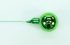 35MM Green Glass Balls With Wire (Lot of 1 Box - 72  Balls Per Box) SALE ITEM