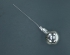 50MM Silver Glass Balls With Wire (Lot of 1 Box - 24  Balls Per Box) SALE ITEM