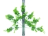Artificial Greenery Plastic  Weatherproof Green Eucalyptus Bush x 7 (Lot of 6 Bags, 2 Bushes Per Bag) SALE ITEM
