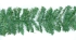 Deluxe Artificial Green Canadian Pine Christmas Garland, 9 ft. x 8 inch with 200 tips (lot of 24) SALE ITEM