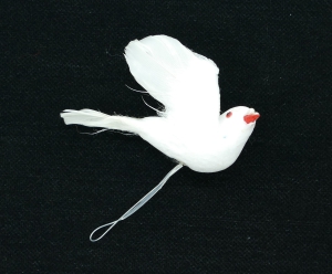 White Flying Dove, 3.5 inch (lot of 12)