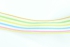 1.5 Inch Spring Wired Ribbon with Blue, Yellow, Green & Pink Stripe, 10 Yard Spool ( Lot of 1 Spool) SALE ITEM