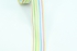 1.5 Inch Spring Wired Ribbon with Blue, Yellow, Green & Pink Stripe, 10 Yard Spool ( Lot of 1 Spool) SALE ITEM