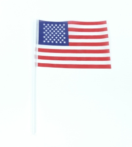 4 x 6 Inch American Flag On 9 Inch Pick (Lot of 1 Flag) SALE ITEM
