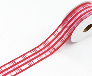 Red & White Plaid Ribbon, 1.5 Inch x 25 Yards (Lot of 1 Spool) SALE ITEM