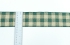 2.5 Inch Natural And Hunter Green Check Christmas Ribbon, 25 Feet Per Spool (Lot of 1 Spool) SALE ITEM
