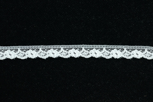 .5 Inch Flat Lace, Ivory (100 yards) MADE IN USA