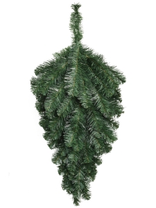 30 Inch Majestic Pine Artificial Teardrop Swag With 101 Tips (LOT OF 1) SALE ITEM