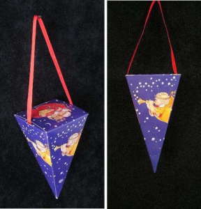 Candy Box Ornament, 5.25 inch (lot of 36)