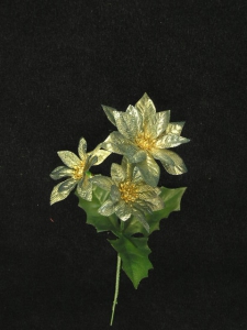Poinsettia Pick, patina (lot of 72)
